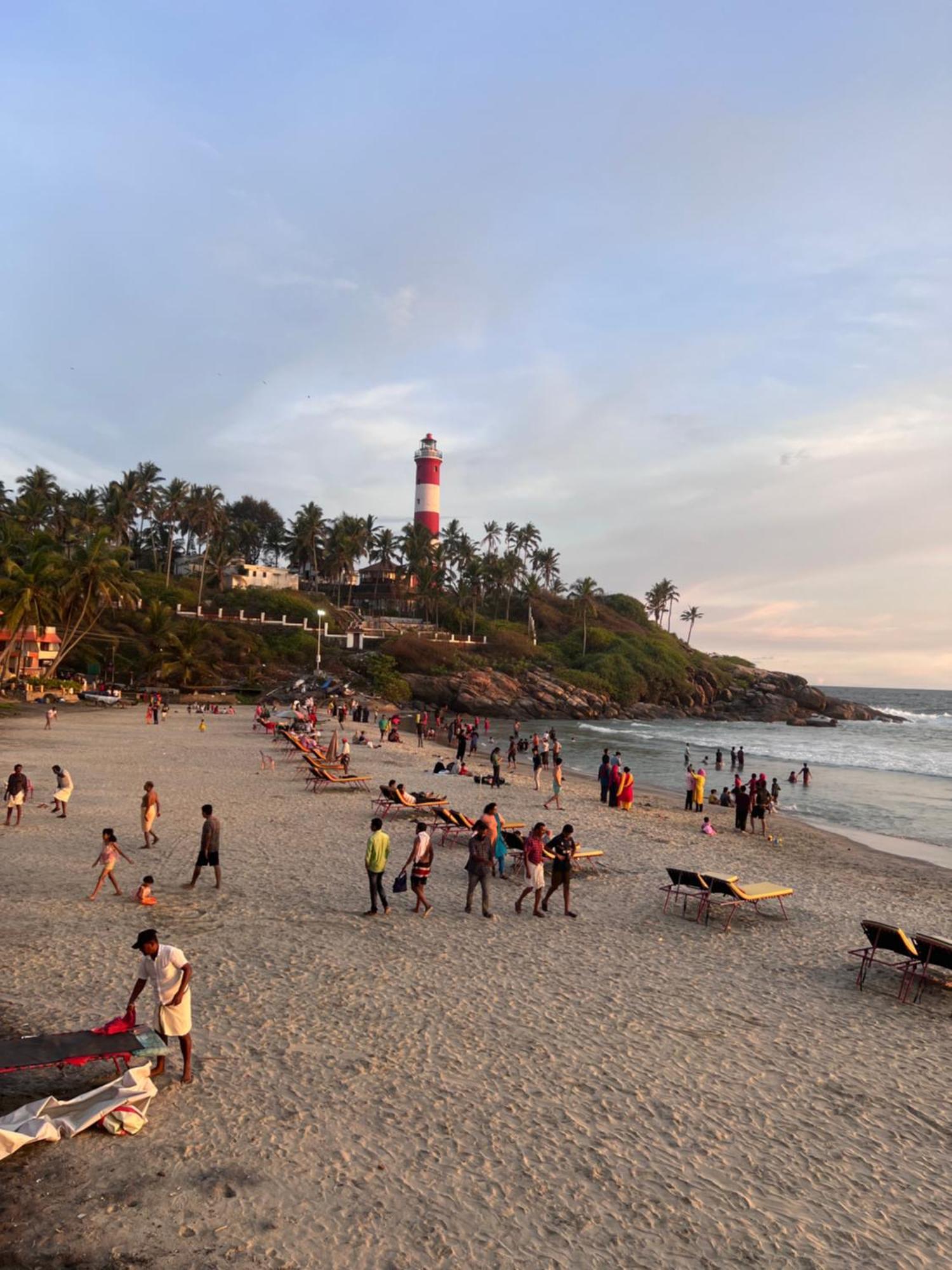 Buddha Beach Hotel Kovalam Exterior photo